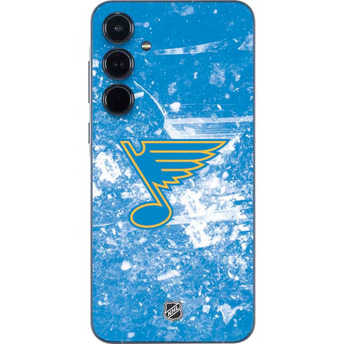 NHL St. Louis Blues Iced Galaxy A55 5G Skin